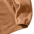 thumbnail image 7 of gyLJF Men's Color-blocked Fleece Jacket Stand-up Collar Fleece Hoodie Full-zipper Warm Long Sleeve Top with Zipper Pockets, 7 of 7