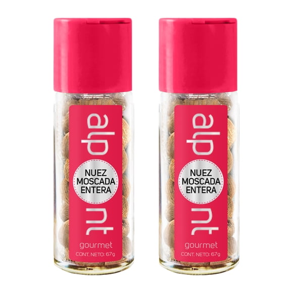 ALPONT Gourmet Nuez Moscada Entera 45g 2 Piezas