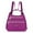 Purple, variant on Byujiro 3-in-1 Convertible Sling Backpack for Women, Multiway Crossbody Bag Shoulder Bag Pack, Lightweight Hiking Daypack for Travel, Work, School, Outdoor