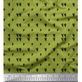 thumbnail image 1 of Soimoi Green Cotton Cambric Fabric Abstracts Abstract Print Fabric by Yard 42 Inch Wide, 1 of 3