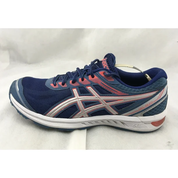 Asics Gel-Sileo Womens Size 9 Azure/Silver Running Shoes Athletic 1012A177