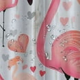 thumbnail image 5 of Orinice Flamingo Shower Curtain Set with 12 Hooks Pink Flamingo Seamless Illustration Bath Curtains Modern Bathroom Accessories 69x72, 5 of 7