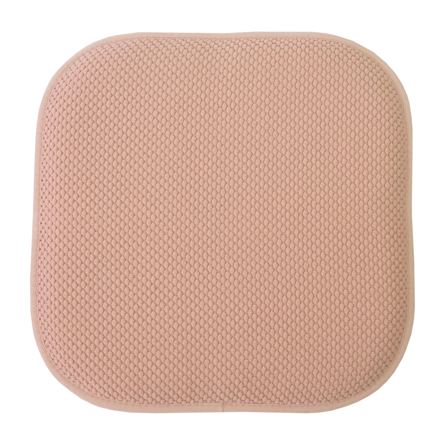 Memory Foam Honeycomb Non-Slip Back 16" x 16" Chair Cushion Pad 2, 4, 6, 12 Pack