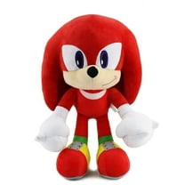 Knuckles Sonic the hedgehog Plush Toys, Hedgehog 3 Movie Plushies Toys for Kids Christmas Birthdays and Gifts for Fans, 12"