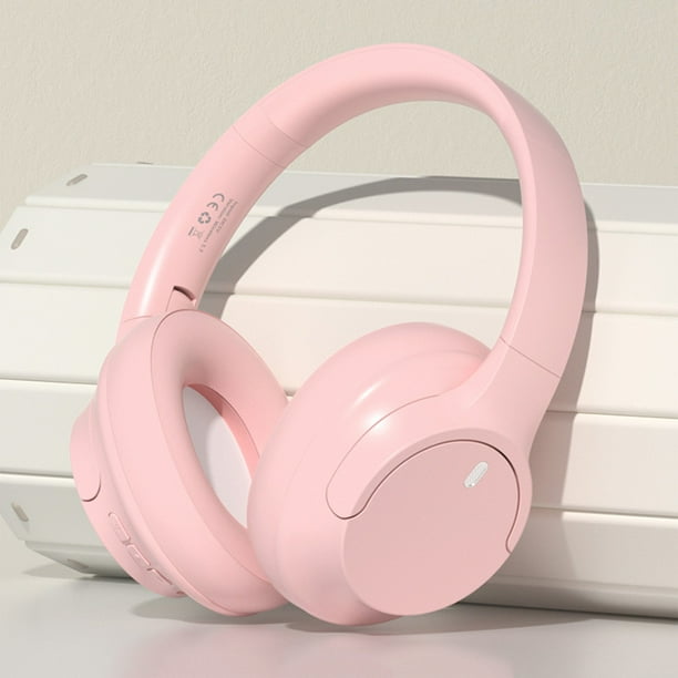 Auriculares Bluetooth, con montaje en la cabeza, con cable e inalámbricos, modo doble, plegables, suaves, de baja latencia, batería alta, 5.3, deportivos, para juegos, auriculares Bluetooth.