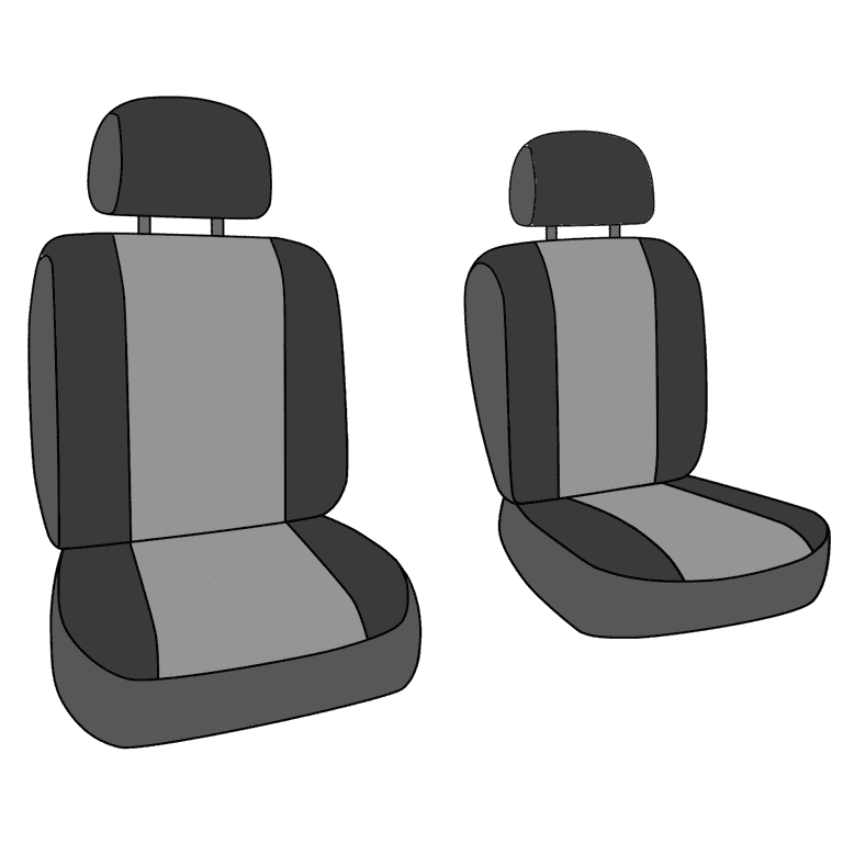 CalTrend Front Buckets Mossy Oak Seat Covers for 2015-2022 Jeep Renegade -  JP219-79MB Shadow Grass Blades Insert with Black Trim 