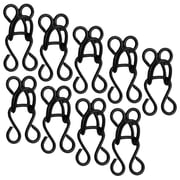 HOKARUA 100pcs Sewing Hooks and Eyes Closure Eye Sewing Closure Metal Buckle for Bra