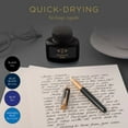 thumbnail image 4 of Parker Fountain Pen Ink Bottle | Blue-Black QUINK Ink | 57ml. Fountain Pen Refill, 4 of 8