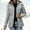 Gray, variant on Women's Quilted down Coat Lightweight Waterproof Puffer Jacket Warm Thicken Hooded Outwear with Pocket New Womens Jackets Lightweight Black XXL