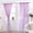 39.3x78.7in Purple, variant on 2 Panel Window Curtain Willow Voile Soft Tulle Curtain Bedroom Room Decoration 39.4" x 78.8"