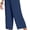 Navy, variant on Capri Pants for Women Drawstring Casual Palazzo Trousers with Pockets Loose High Waisted Wide Leg Lounge Lightweight Flowy Pants for women Summer, Black