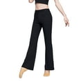 thumbnail image 2 of Daydance Girls Women Elastic Casual Cotton Soft Yoga Sport Dance Flare Pants, 2 of 7