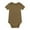 Brown917, variant on MEZZALL Baby Boys Girls Short Sleeved Solid Color Onesie Romper Bodysuit One-Pieces Comfort Toddler Baby Wear 18-24M