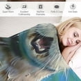 thumbnail image 3 of Shiartex   Otter Blanket Animal Print Blankets Soft Warm Plush Throw Otter Gifts for Otter Lovers White, 3 of 6