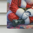 thumbnail image 4 of Manchester Terrier and Santa Claus House Flag 28 in x 40 in, 4 of 7