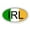 White, variant on CafePress - IRL Ireland Oval Sticker - Sticker (Oval)