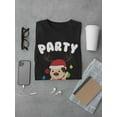 thumbnail image 3 of Party Animal Pug Men T-Shirt, Male Small, 3 of 4