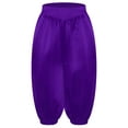 thumbnail image 3 of Yanarno Boys Victorian Era Capri Pants High Elastic Waist Bloomer Victorian Shorts for Kids Purple 8, 3 of 7