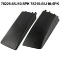 thumbnail image 1 of 1 Pair Roof Rack Rail Rear End Cap L&R Side Fit for Suzuki Grand Vitara 06-15, 1 of 10