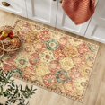 thumbnail image 6 of Lahome 2'x3' Moroccan Area Rug, Non-Slip Washable Indoor Door Mat,Small Oriental Accent Throw Rugs for Bedroom Kitchen Entryway Bathroom, Orange Red, 6 of 8