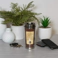 thumbnail image 5 of Man of God Prayer Natural Brown 16 ounce Stainless Steel Travel Tumbler Mug, 5 of 5