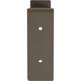 thumbnail image 5 of Ekena Millwork 2"W x 6"D x 6 1/4"H Steel Truss Shelf Bracket, Hammered Brown, 5 of 11