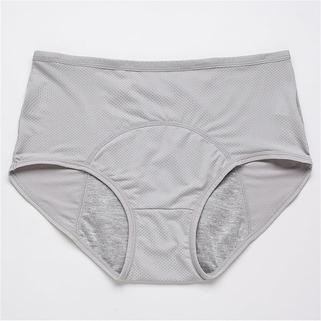 Plus Size Physiological Pants, 40-150KG Leak Proof, High Waisted, Aunt Sanitary
