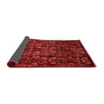 thumbnail image 2 of Ahgly Company Indoor Square Abstract Red Modern Area Rugs, 4' Square, 2 of 4