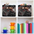 thumbnail image 7 of Butterflies Black Storage Bins Baskets With Handles Storage Box Clothes Organizer Organization Toys, 7 of 7
