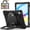 Carnival Night Black, variant on iPad 10th Generation Case 2022,iPad 10th Gen 10.9 inch Rugged Case with Screen Protector,Rotating Stand/Pencil Holder/Carrying Shoulder Strap - Sakura Pink