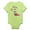Kiwi, variant on CafePress - Girls Born To Fish Body Suit - Baby Light Bodysuit, Size Newborn - 24 Months