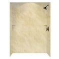 thumbnail image 2 of Swan Solid Surface 96'' x 62'' x 36'' Three Panel Shower Wall, 2 of 7
