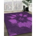 thumbnail image 3 of Ahgly Company Machine Washable Indoor Rectangle Transitional Dark Orchid Purple Area Rugs, 8' x 12', 3 of 7