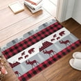 thumbnail image 5 of Daiia Design Name Door Mat Outdoor Indoor Hello Doormat, 16x24 Inch,Entry Rug Non-Slip Washable Indoor Door Mat, Small Oriental Accent Throw Rug For Bedroom Kitchen Entryway Bathroom, 5 of 9