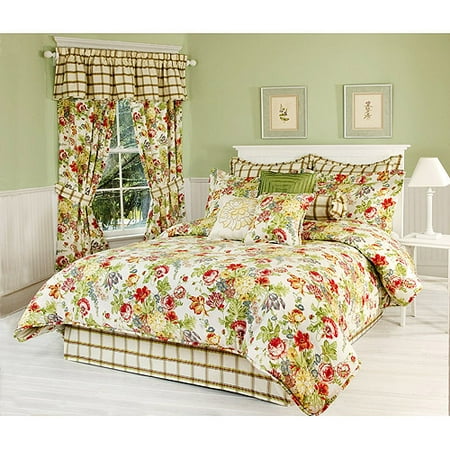 Blanchette 4-Piece Comforter Set, Floral Print
