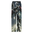 thumbnail image 4 of Mobile Suit Gundam Mens PJ Pajama Pants Bottoms Lounge Pants Sleepwear PJs with Pockets, 4 of 7