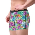 thumbnail image 2 of Kdxio Men's Boxer Briefs with Succulents Print - Comfortable and Breathable Underwear for Everyday Wear, 2 of 5