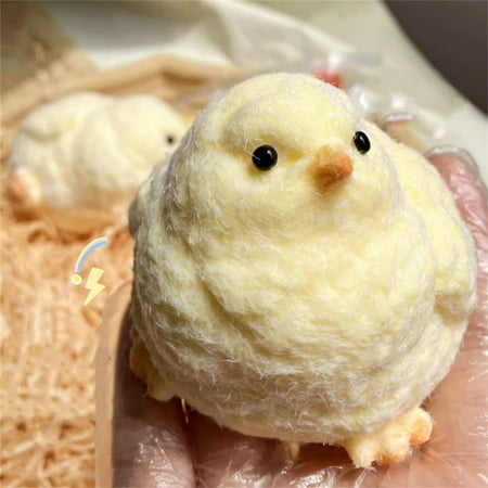 PPgejGEK Chick Ultra Soft Fidget Toys Chick Toys Chicken Stress Relief Toy Chicks Stress Relief Toy