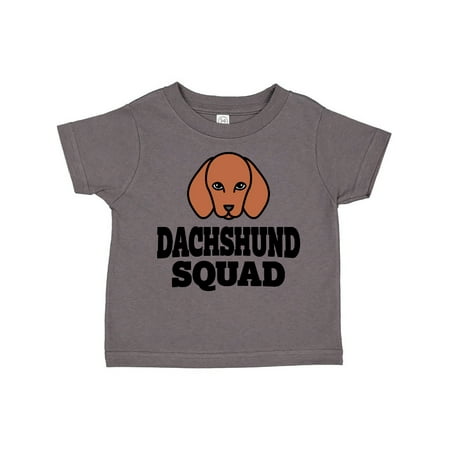 

Inktastic Dog Dachshund Squad Gift Toddler Boy or Toddler Girl T-Shirt