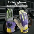 thumbnail image 5 of Arcticwind Motorcycle Gloves,Touchscreen Classic Vintage Mesh Climbing Hiking BMX,Dirt Bike,MTB Cycling and ATV Riding,Comfortable,Wear-Resistant,with Full Finger Protection,Gloves for Men & Women, 5 of 7