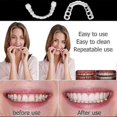thumbnail image 5 of A Pair Upper Lower High Quality Denture Instant Smile Comfort Fit Flex Cosmetic Teeth Denture Teeth Top Cosmetic Veneer High Quality_A, 5 of 5