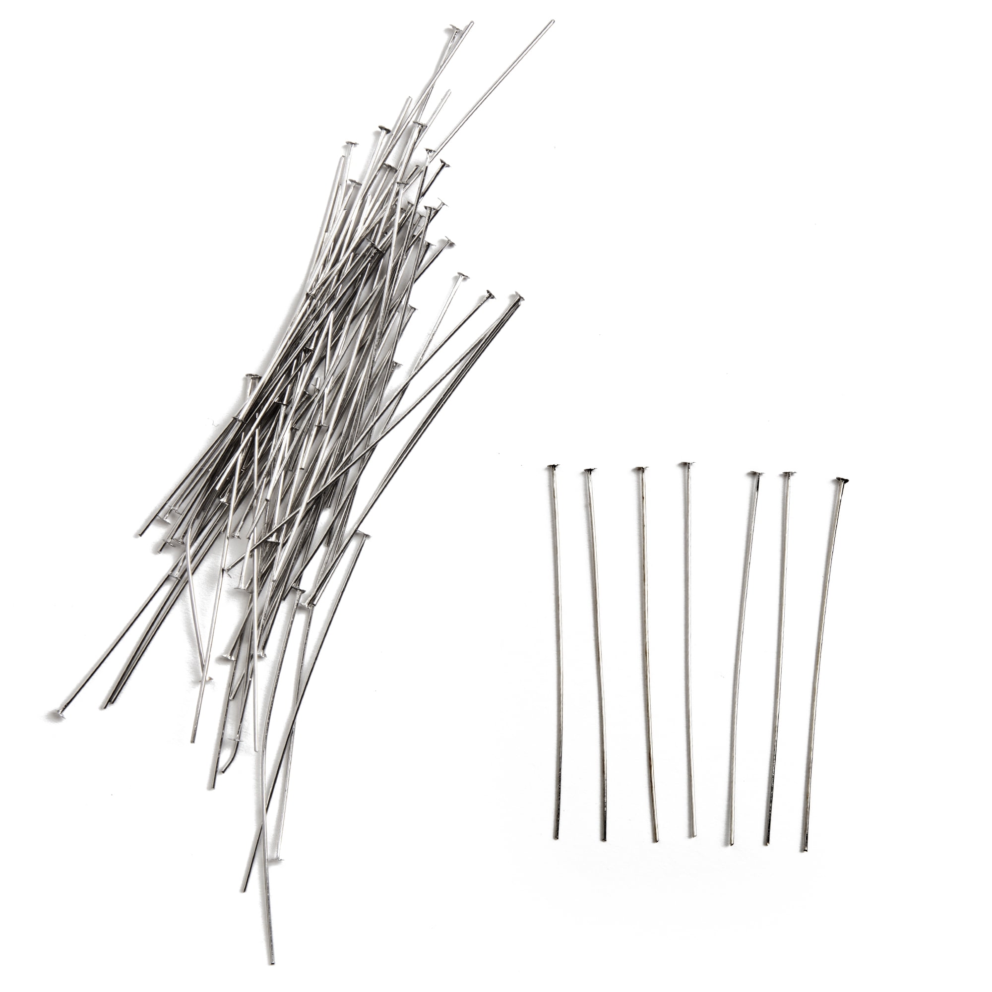 (2 pack) Cousin DIY Metal Head Pins, 315 Pieces, Silver Finish