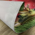thumbnail image 5 of Ambesonne Frog Place Mats Set of 4, Prince, Standard Size, Green Red Yellow, 5 of 6