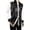 Black and White, variant on Men Apollo King Double Breasted Formal Business Suit Pleated Pants DM21 Black