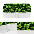 thumbnail image 4 of Saint Patrick's Day Portable PU Leather Travel Organizer with Removable Compartment - Necklace and Jewelry Organizer Box, 4 of 6