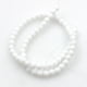 thumbnail image 4 of Piedras Preciosas Redondas Hugo 1 Hebra 63 Piezas Granos Blanco, 4 of 8