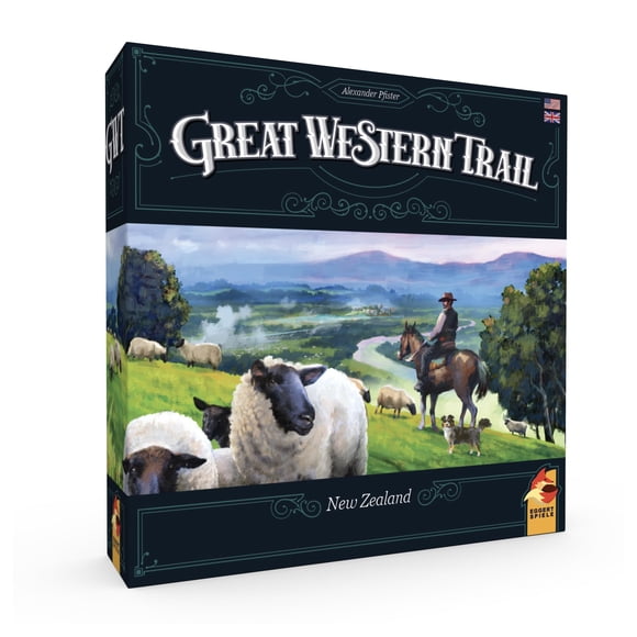 Juego de mesa Great Western Trail 2nd Edition New Zealand