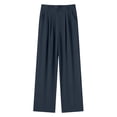 thumbnail image 4 of Endives Women's Dress Pant Wide Leg Suit Trousers Comfortable Elegant Pants Trousers Business Outfit With Pockets S-4XL, 4 of 7