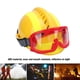 thumbnail image 4 of Casco de Rescate Con Casco Ligero de Búsqueda y Rescate para Emergencia, Incendio, Terremoto, Gorra de SeguiDad Con Diseño Reflectante, 4 of 7