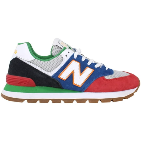 New Balance 574 Rugged Red/Blue-Green ML574DRY Men's Size 10 Medium
